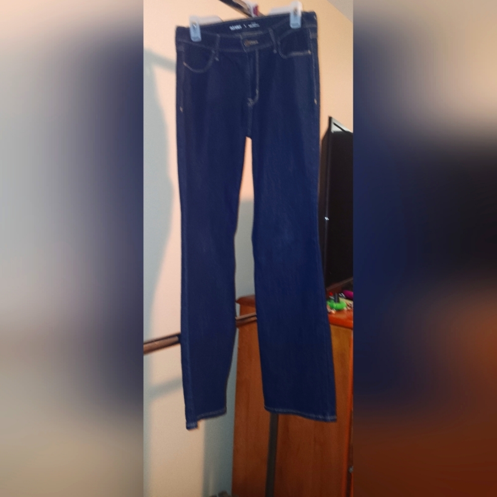 Old Navy Blue Straight Leg Jeans